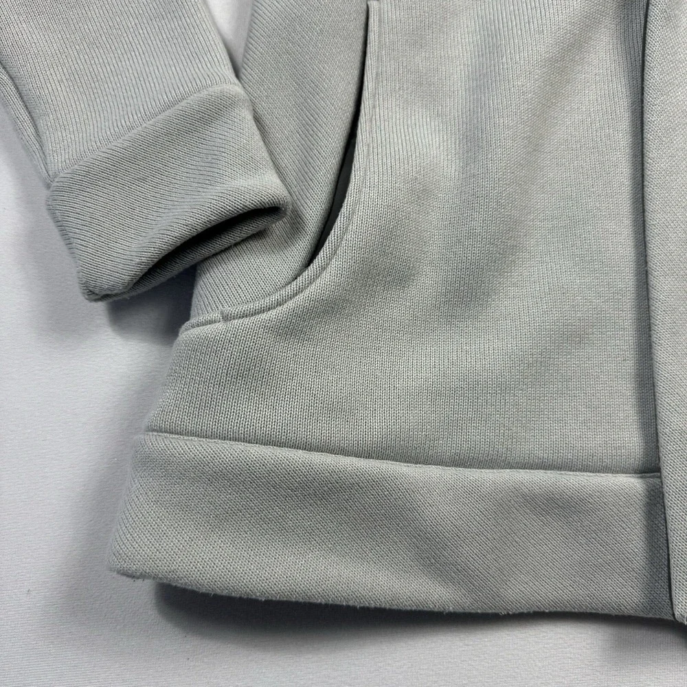 REI Women's Sweater Jacket Full Zip Long Sleeve Polyester Gray Women's Large‎